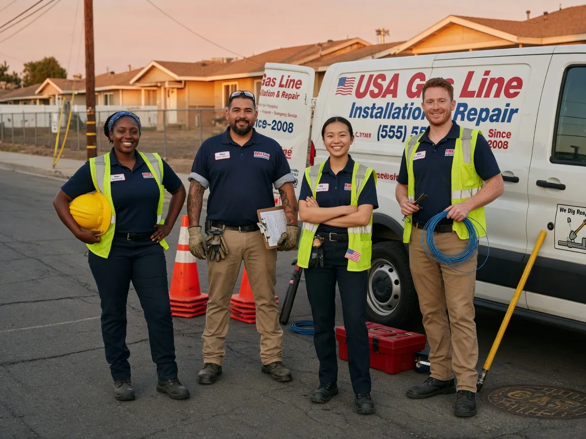 Gas Line Installation company in West Middletown, PA